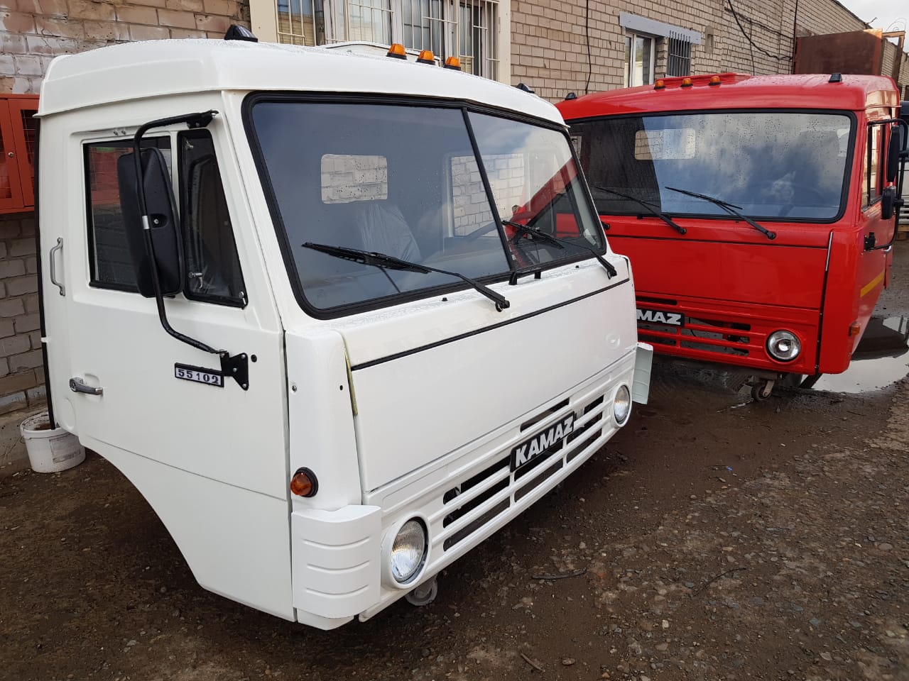 Кабина КАМАЗ мод. 55102, сельхозник (Без спального места)