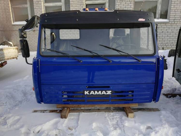 Кабина КамАЗ 55102 сельхозник цвет синий