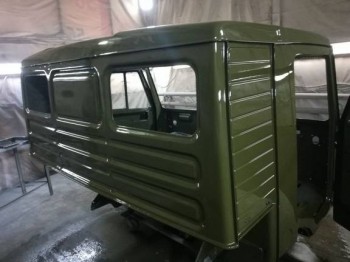 Покраска кабин